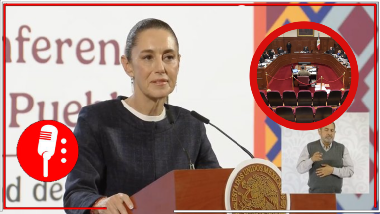 Sheinbaum celebra resolución de la SCJN sobre elección judicial, pues reconocieron que era un tema electoral