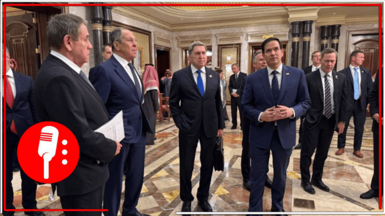 Marco Rubio y Lavrov comienzan discusiones para pactar el fin del conflicto armado con entre Rusia y Ucrania
