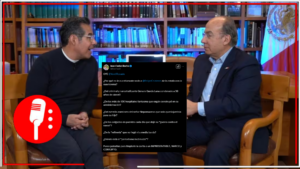 Usuarios critican a Yordi Rosado por entrevista con Felipe Calderón y exigen respuestas sobre corrupción, violencia y vínculos con el narco