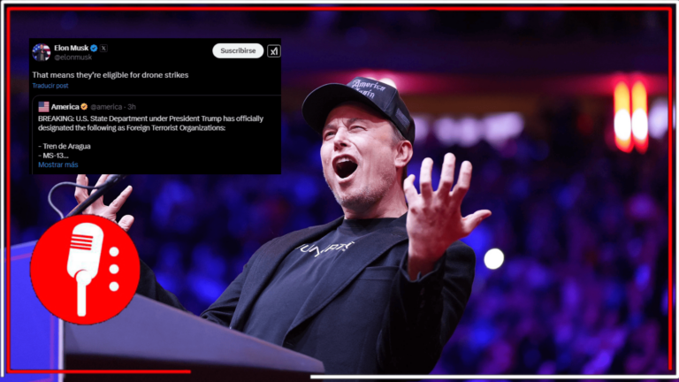 Elon Musk sugiere bombardear cárteles mexicanos con drones tras su inclusión en la lista de grupos terroristas de Estados Unidos