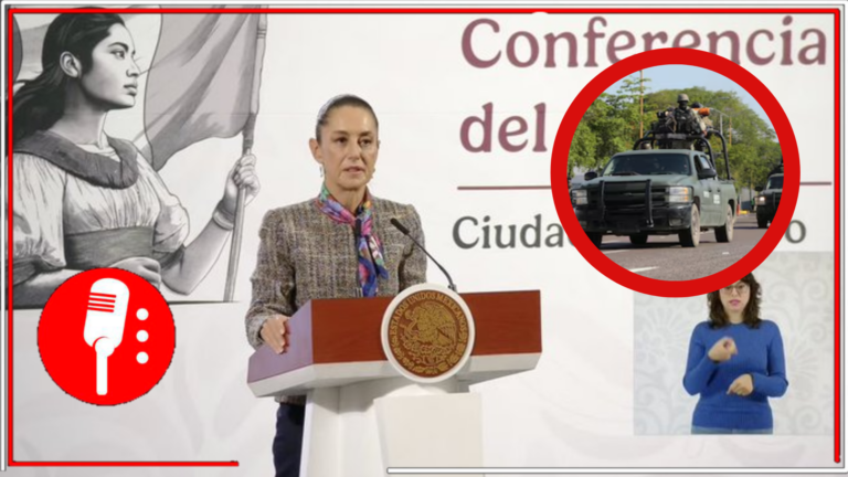 Sheinbaum rechaza injerencia extranjera y reafirma que se blindará la soberanía nacional