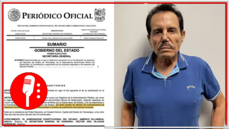 Gobierno de Tamaulipas y Morena se deslindan de Juan Pablo Penilla, señalado como asesor de &#8216;El Mayo&#8217; Zambada