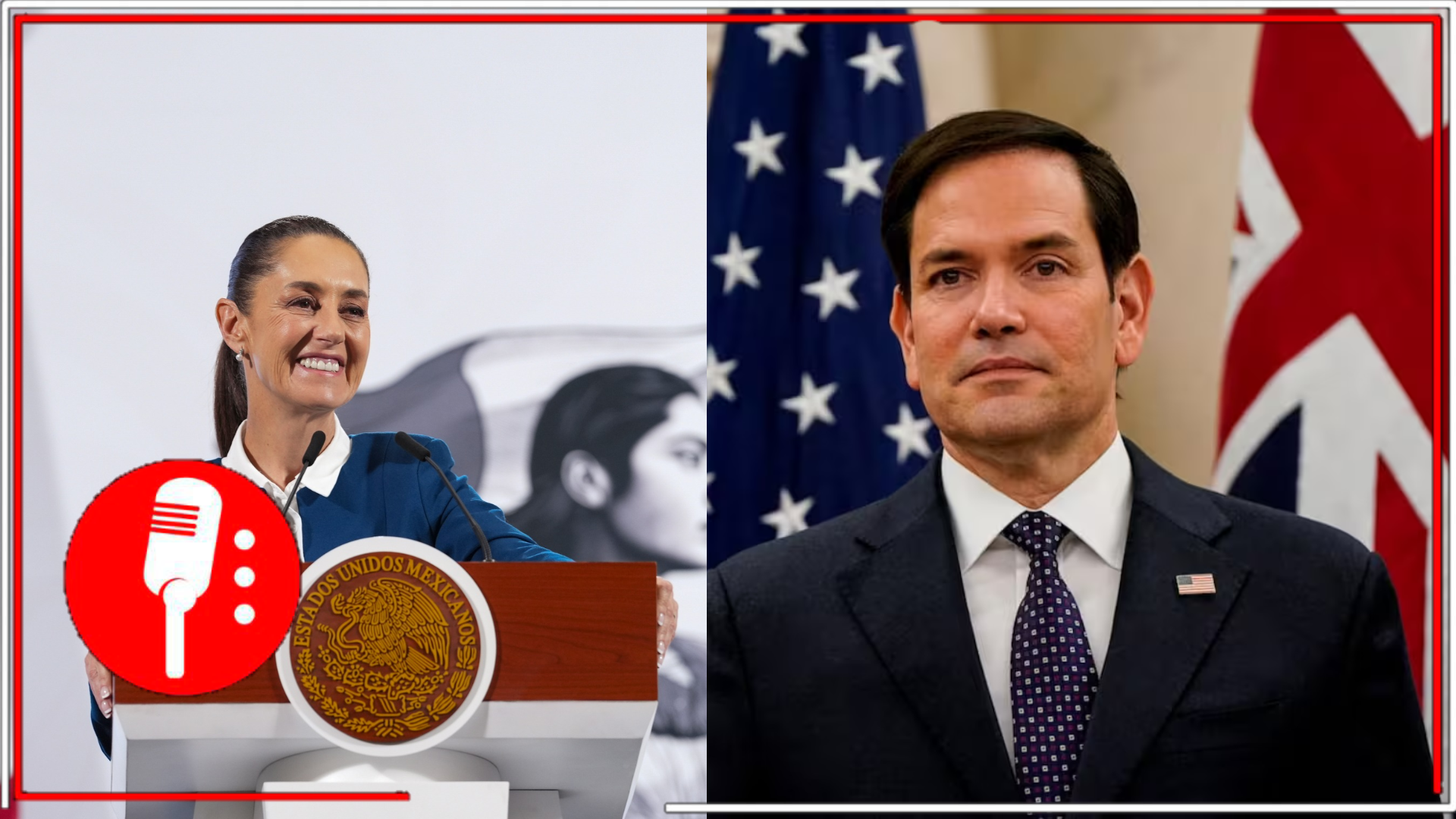 Marco Rubio, secretario de Estado  de Trump, reconoce el compromiso de México con las acciones del gobierno de Sheinbaum