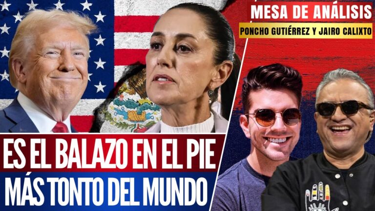 Mesa de Análisis | México le contestará a EE. UU. sobre los aranceles. Claudia ya se harto de los jueguitos de Trump: Poncho y Jairo