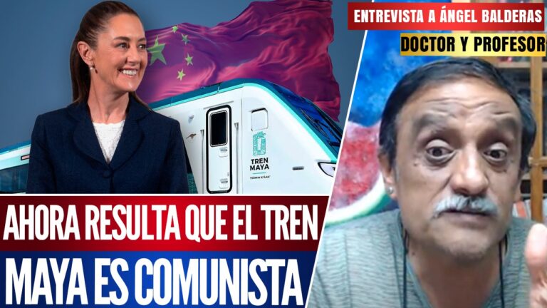 Entrevista | El Doctor Ángel Balderas exhibe a  congresistas gringos  que califican al Tren Maya como un proyecto comunista.