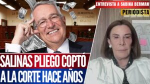 Entrevista | La periodista Sabina Berman plantea la posibilidad de que los ministros hagan un movimiento inesperado al votar a favor de Salinas.