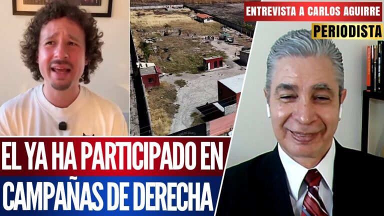 Entrevista | Luisito Comunica critica a la 4T al aprovechar el sufrimiento del rancho Izaguirre, y también ha estado involucrado en campañas de la derecha: Carlos Aguirre