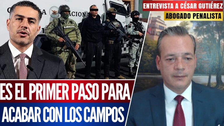 Entrevista | El abogado penalista César Gutiérrez comentó que, a raíz de la detención del reclutador del Rancho Izaguirre por parte de Harfuch, esto representa un primer paso en la lucha contra los campos de reclutamiento.