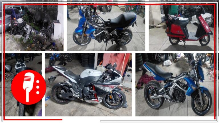 Catean Inmueble en Tlalpan y Aseguran Ocho Motocicletas