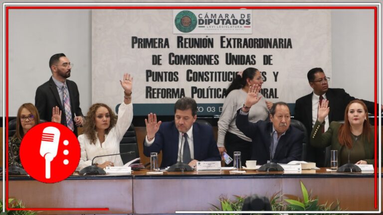 Diputados aprueban dictamen contra la reelección y el nepotismo en Comisiones