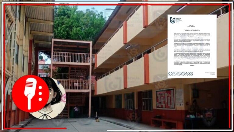 La Fiscalía capitalina sigue investigando la caída de estudiante en secundaria de Iztapalapa; no descarta acoso escolar