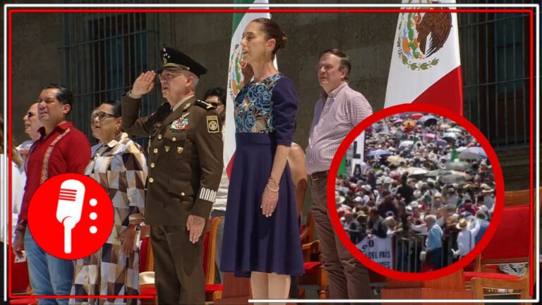 Zócalo de la CDMX Abarrotado en Apoyo a la Presidenta Claudia Sheinbaum