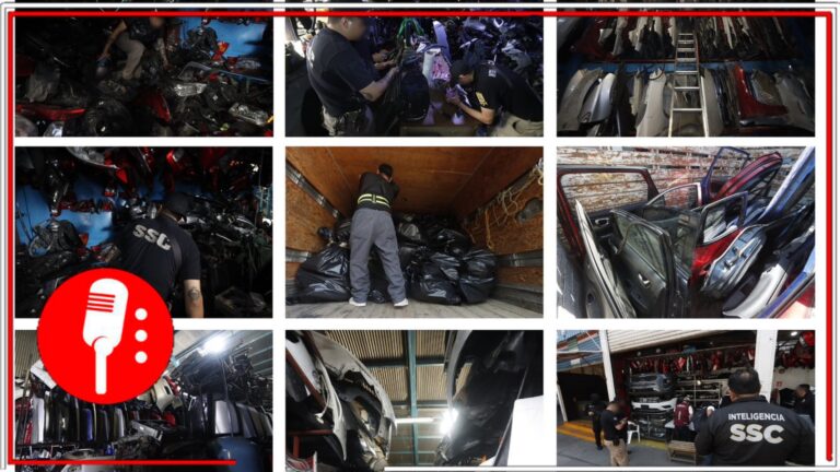 Operativo en La Ronda: Clausuran 4 Negocios de Autopartes por Robo de Refacciones