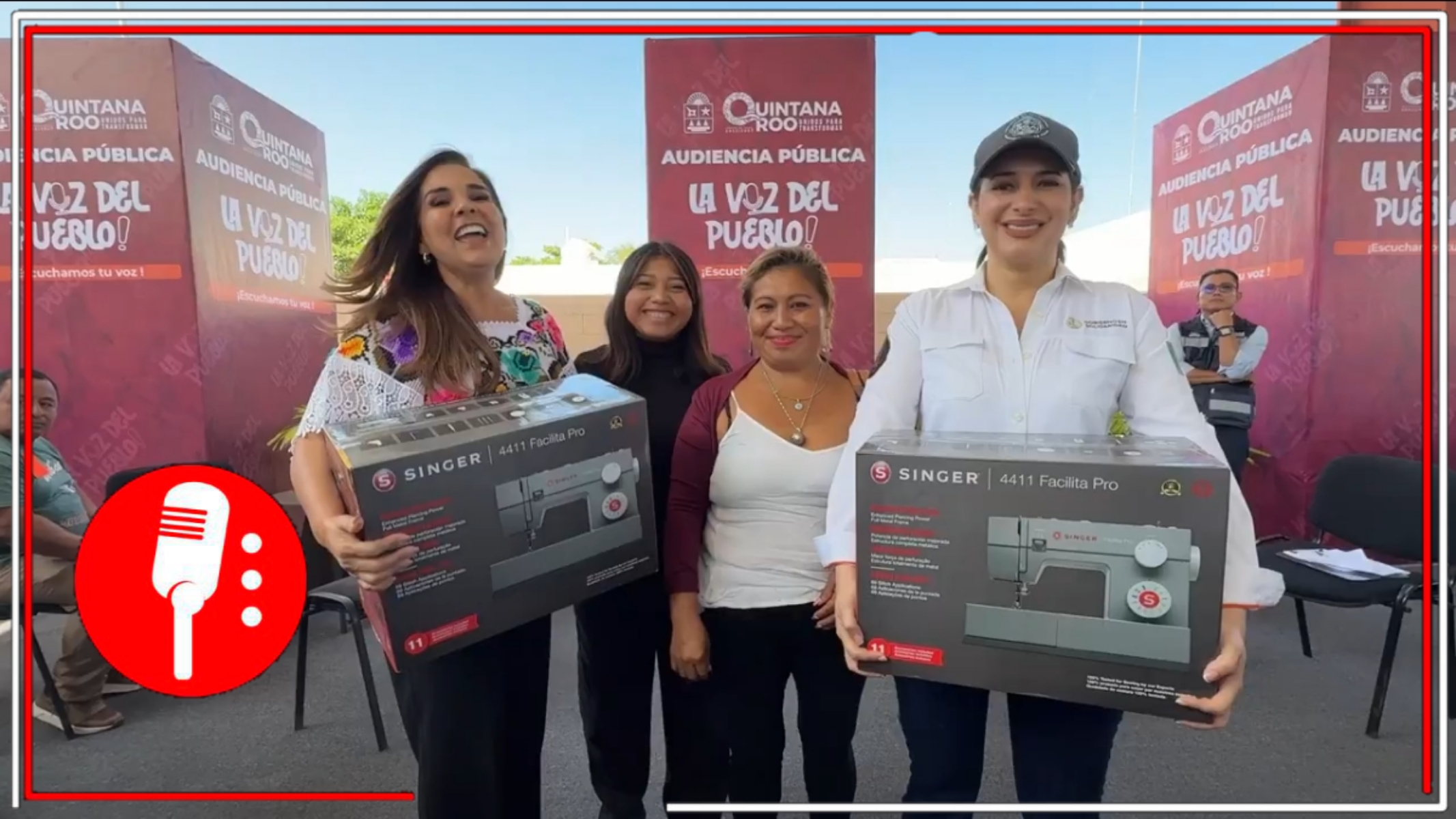 Audiencia Pública en Puerto Aventuras: La Gobernadora Mara Lezama escuchó las necesidades del pueblo
