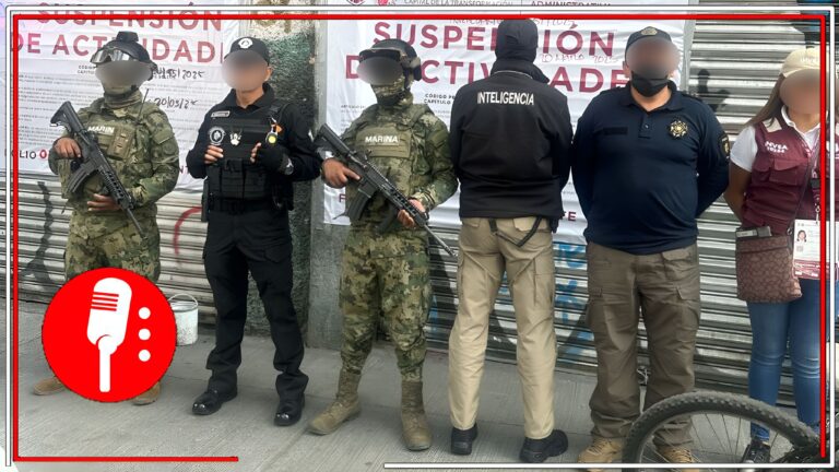 Operativo de verificación de autopartes en la CDMX termina en aseguramiento de toneladas de piezas