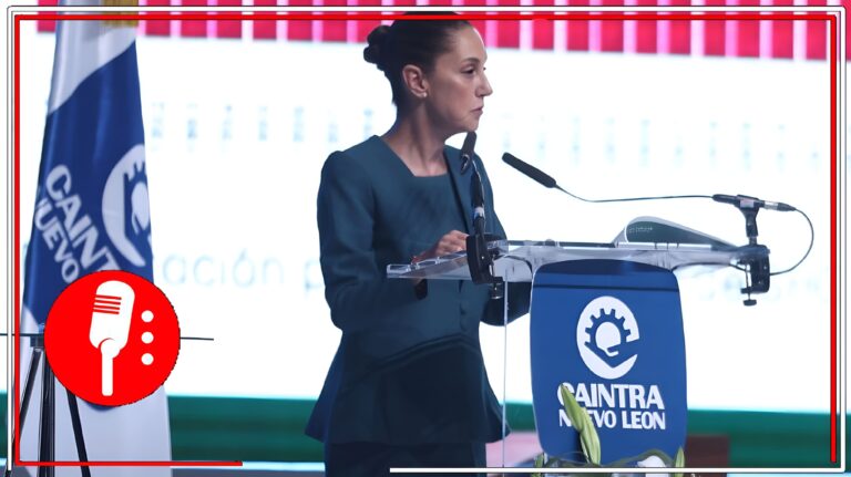 Claudia Sheinbaum toma protesta al nuevo Consejo Directivo de Caintra Nuevo León