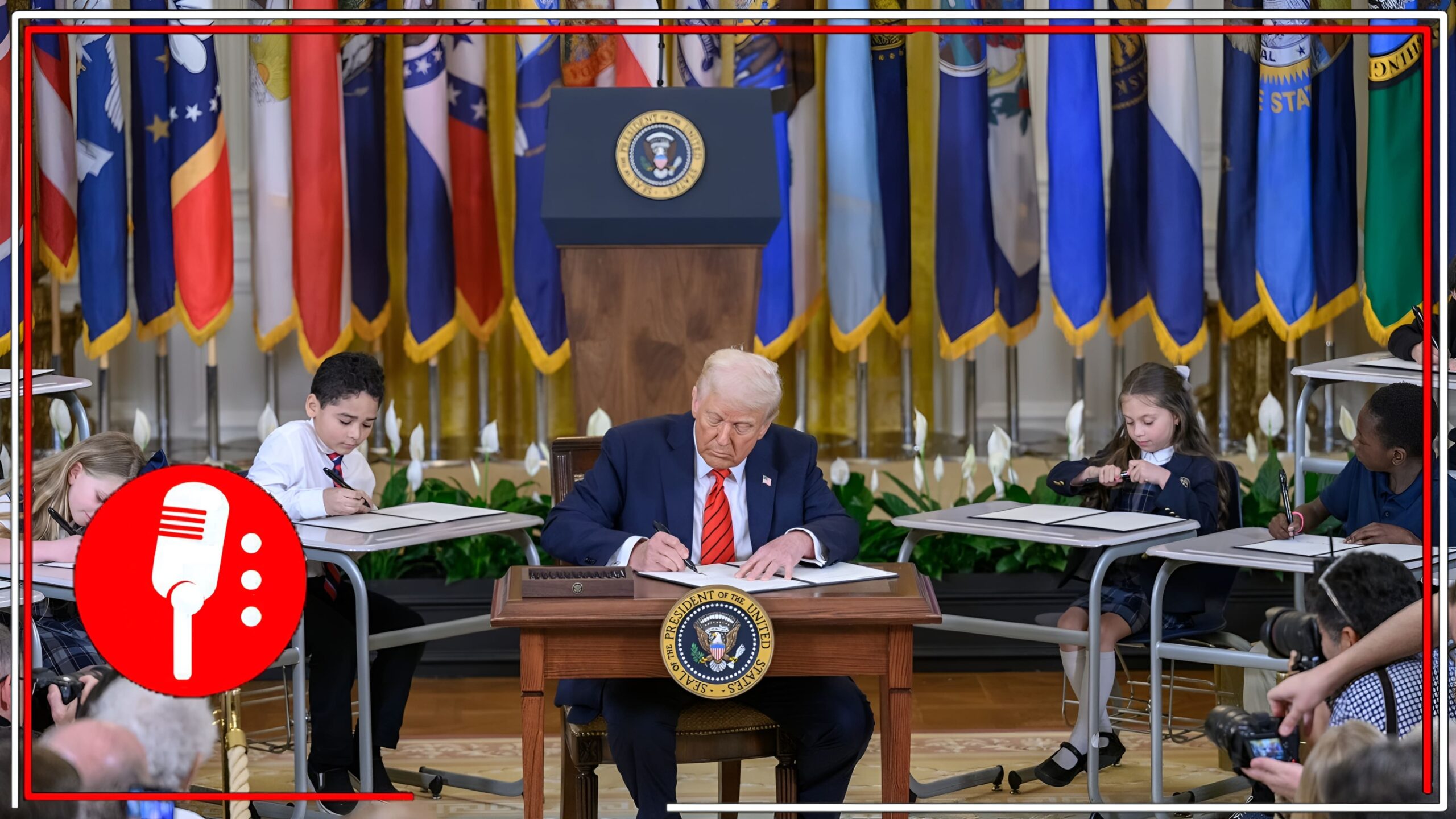Trump ordena desmantelar el Departamento de Educación y ataca universidades en EE.UU.