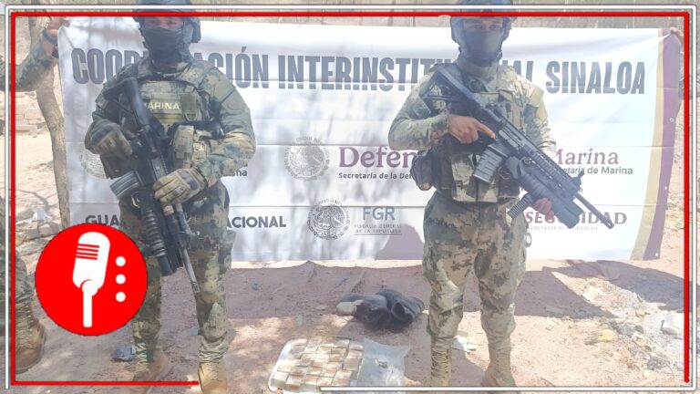 Desmantelan campamentos y antenas inhibidoras del Crimen Organizado en Sinaloa