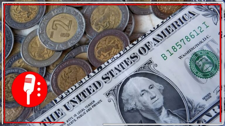 El peso mexicano inicia la semana fortalecido ante el dólar