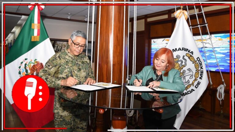 Semar y CNDH firman convenio para fortalecer la capacitación y formación en derechos humanos
