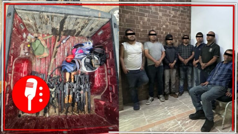 Elementos de la Marina repelen agresión en San Fernando, Tamaulipas y detienen a 11 con armas, municiones y equipo táctico