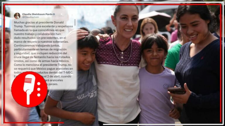 Nuestro trabajo y colaboración han dado resultados sin precedentes: informó la Presidenta Sheinbaum tras acurdo alcanzado con Trump