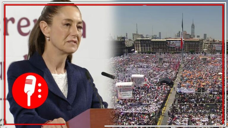 Zócalo abarrotado, señal de la fortaleza del pueblo mexicano: La Presidenta Sheinbaum agradece a las y los asistentes
