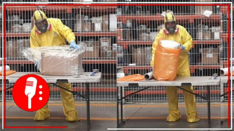 Guardia Nacional asegura 26 kilos de fentanilo en empresa de paquetería en Querétaro