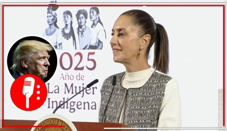 “Tomamos las cosas con mesura”: La Presidenta Sheinbaum llama a la calma ante amenazas arancelarias