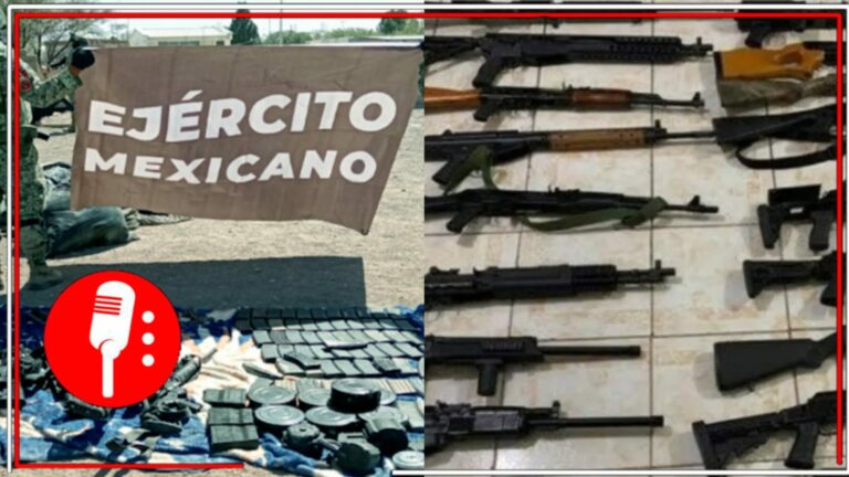 Desde su comienzo, la Operación Frontera Norte ha logrado el aseguramiento de 1 mil 300 armas y casi 130 kilos de fentanilo