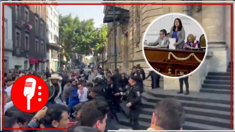 Manifestantes taurinos generan pleito afuera del Congreso de la CDMX; reforma contra violencia en tauromaquia se aprueba en lo general