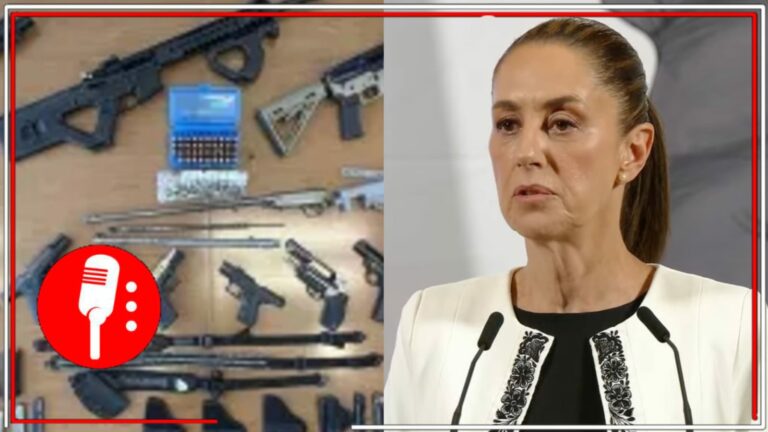 La Presienta Sheinbaum destaca cooperación entre México y Estados Unidos tras aseguramiento de armas en Texas