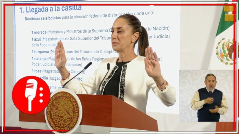 Presentan el formato de las boletas de la histórica elección judicial; así es como podrás emiotir tu voto para elegir juzgadores y juzgadoras