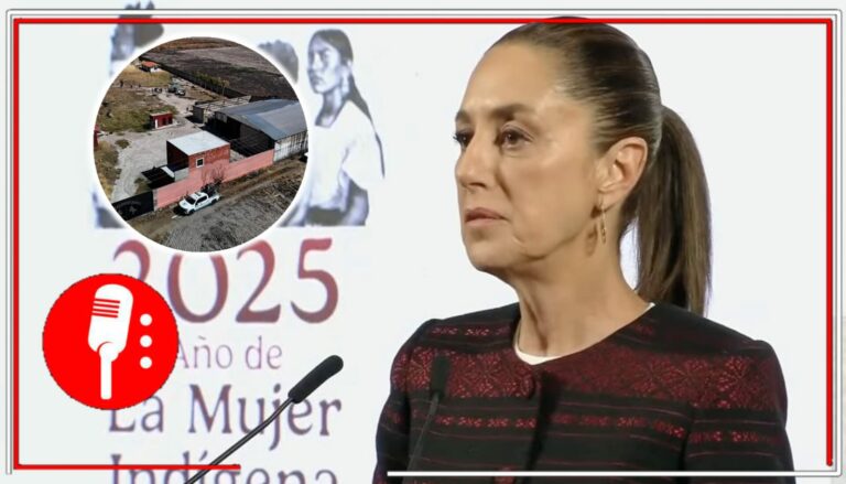 Sheinbaum critica a quienes lucraron con el caso Teuchitlán y pide a los reporteros que fueron al rancho, narrar lo que vieron