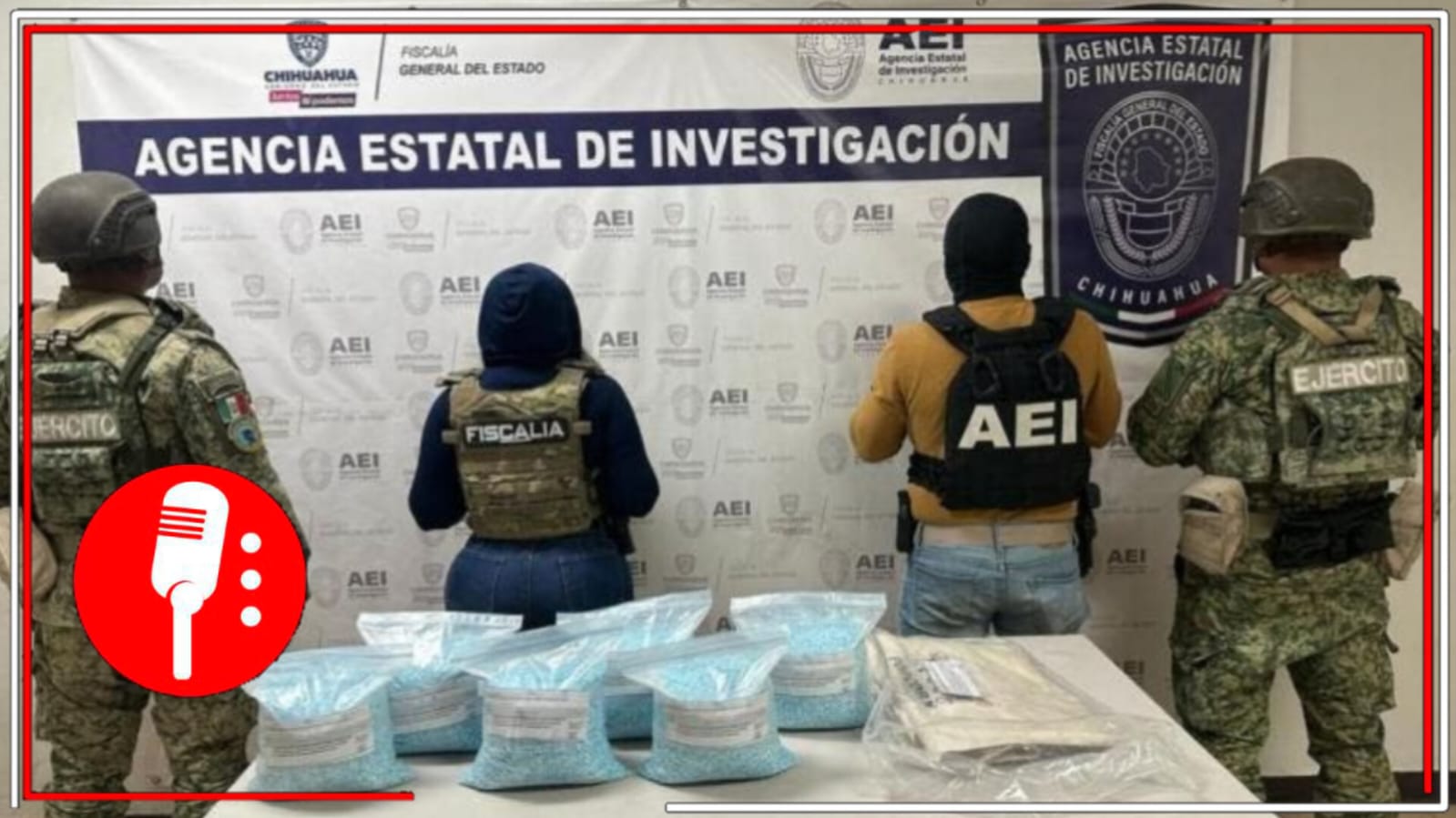 Elementos de la Defensa aseguran más de 16 kilos de fentanilo en Ciudad Juárez, Chihuahua