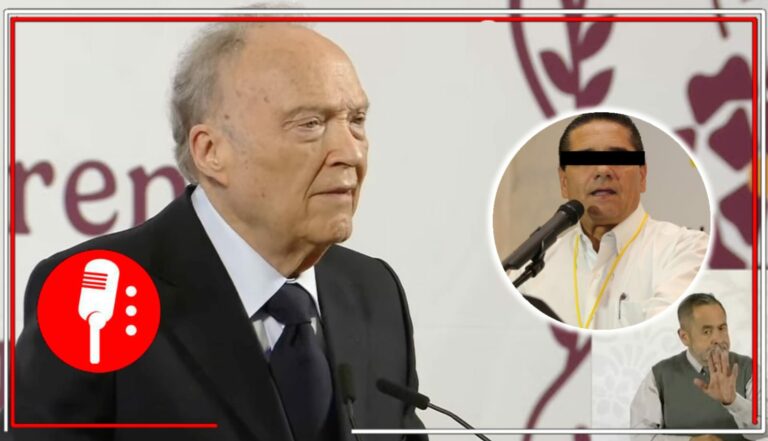 En un plazo muy corto lo vamos a tener: advierte Gertz Manero al prófugo Silvano Aureorles