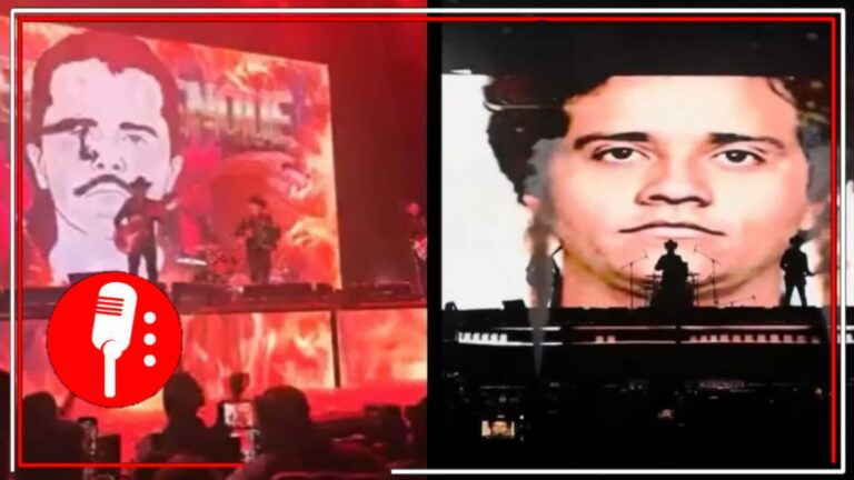 Fiscalía de Jalisco investiga proyección de imágenes vinculadas al crimen organizado durante concierto en Zapopan