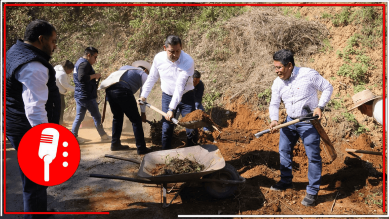 Alejandro Armenta refuerza la identidad comunitaria en Tetela de Ocampo con jornada de limpieza y apoyos sociales