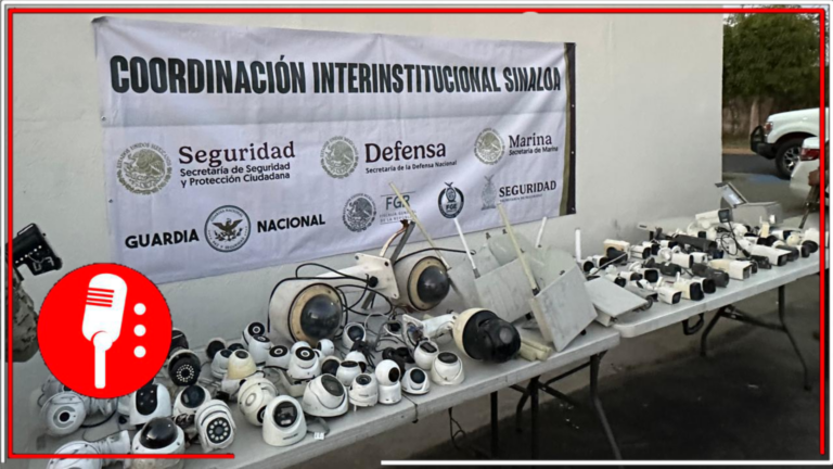 Gabinete de Seguridad desactiva 117 narco cámaras en Sinaloa usadas por el crimen organizado para espiar a las autoridades