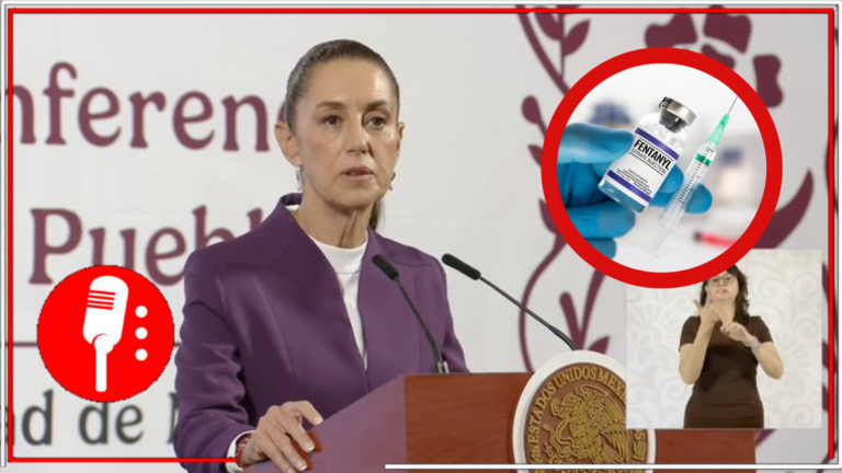 Sheinbaum demuestra que el tráfico de fentanilo hacia EE.UU. es facilitado por ciudadanos estadounidenses