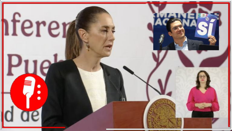 Claudia Sheinbaum exhibe el entreguismo de la oposición por celebrar aranceles de 25% de EE.UU.