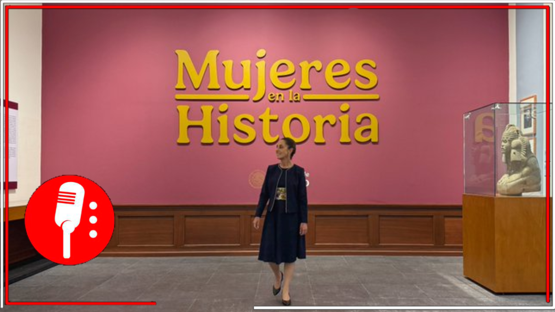 Claudia Sheinbaum inaugura el Salón de Mujeres en la Historia en Palacio Nacional