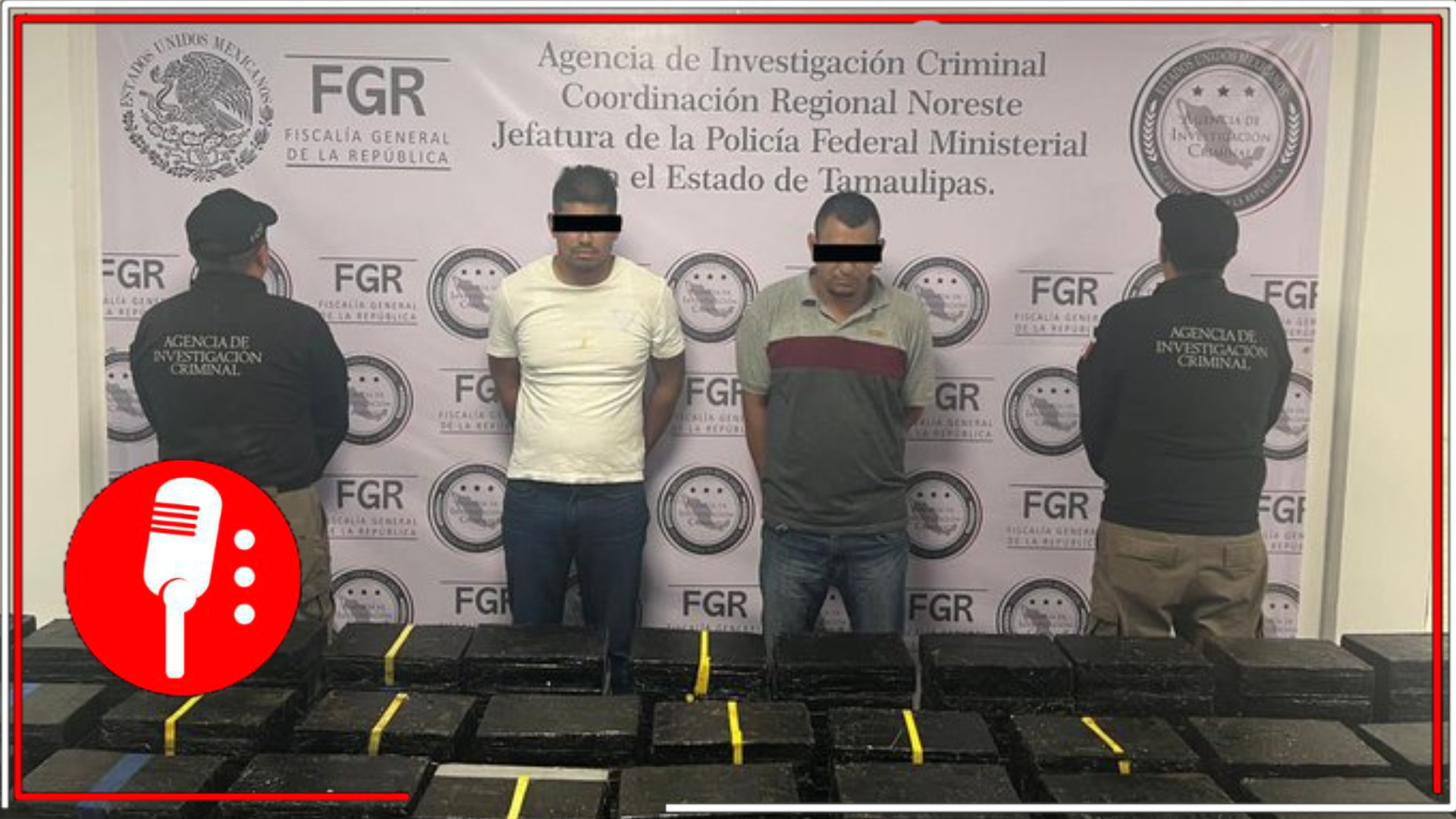 Decomisan 700 kilos de metanfetamina en Tamaulipas durante la Operación Frontera Norte