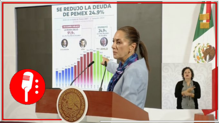 Llama Sheinbaum a legisladores a devolver la verticalidad a PEMEX y a CFE mediante la publicación de las leyes secundarias de la Reforma Energética