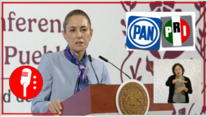 Sheinbaum acusa a la oposición de desear el fracaso de México y celebra logros económicos y sociales