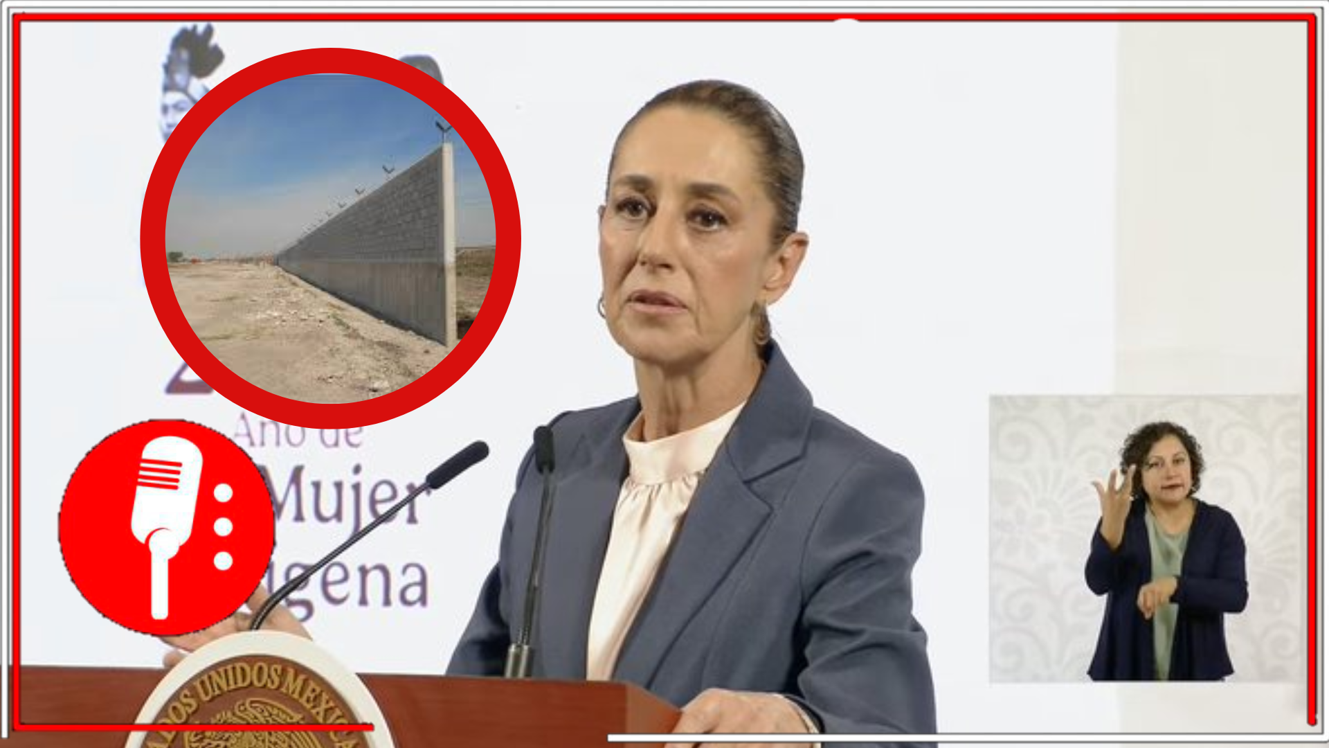 Claudia Sheinbaum inaugurará hospital en Hidalgo donde Calderón prometió refinería pero sólo construyó una barda