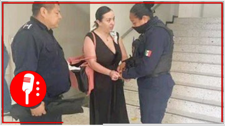 Periodista Ana Ronquillo es detenida y retirada del cabildo de Cadereyta tras enfrentar al alcalde