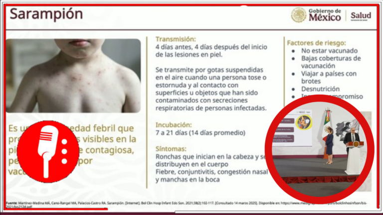 México intensifica acciones contra el sarampión y la tosferina: refuerzan vacunación y vigilancia epidemiológica