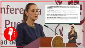 Sheinbaum denuncia campaña de guerra sucia en redes sociales con cuentas bots y financiamiento millonario