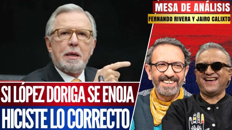 Mesa de Análisis | Fernando Rivera y Jairo Calixto afirman que si López Doriga se enoja, es señal de que estás en el camino correcto al incomodar a la derecha.